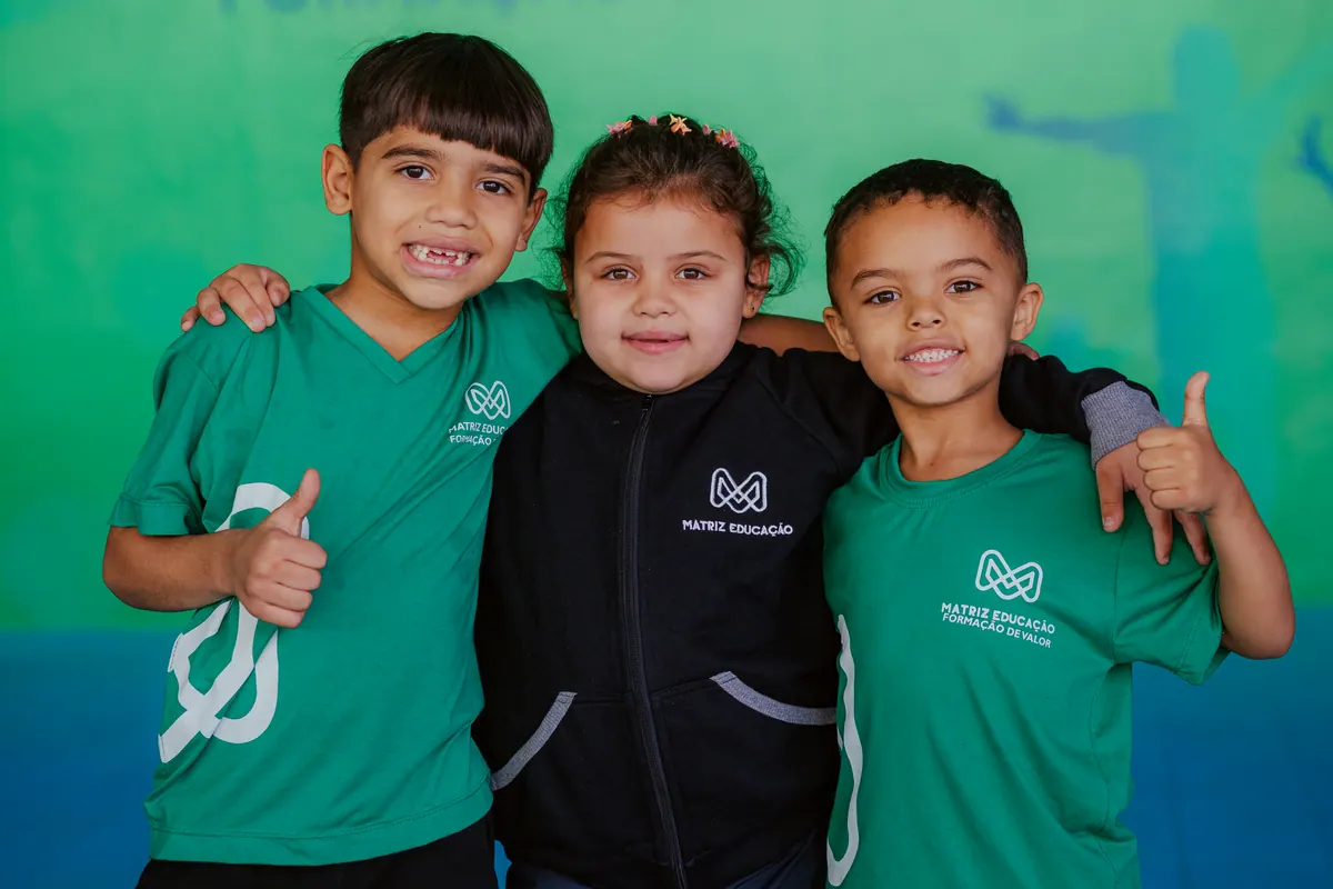 Momentos de convivência e aprendizagem no Matriz Educação